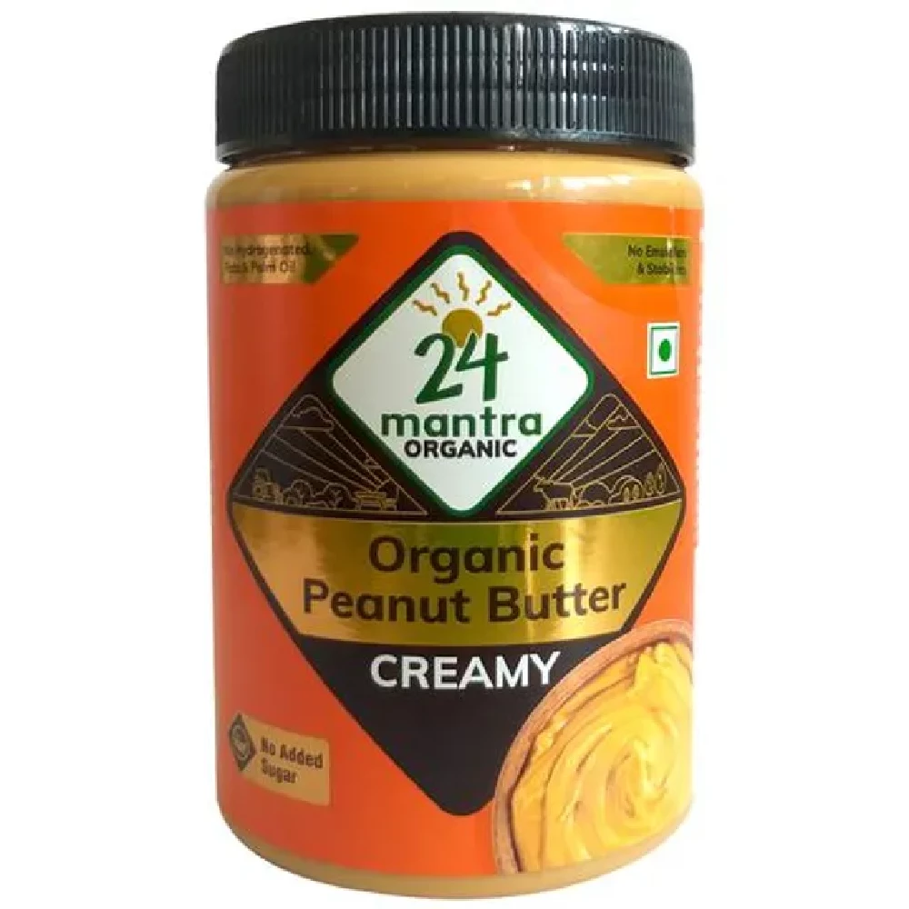 24 Mantra Organic Peanut Butter, 800 g-1.webp